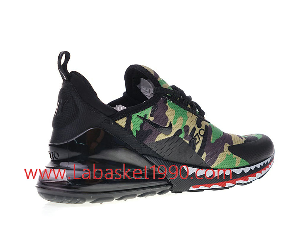 A Bathing APE x Nike Air Max 270 Chaussures Officiel 2018 Pas Cher ... ... A Bathing APE x Nike Air Max 270 Chaussures Officiel 2018 Pas Cher Pour Homme Noir ...