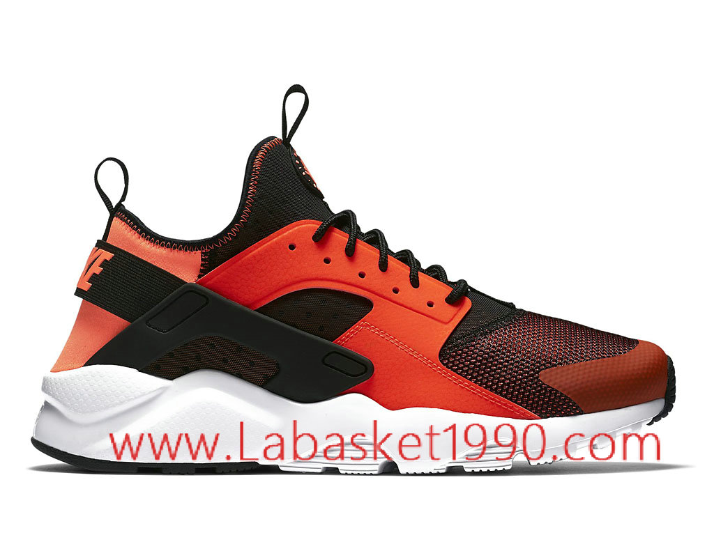 basket homme orange