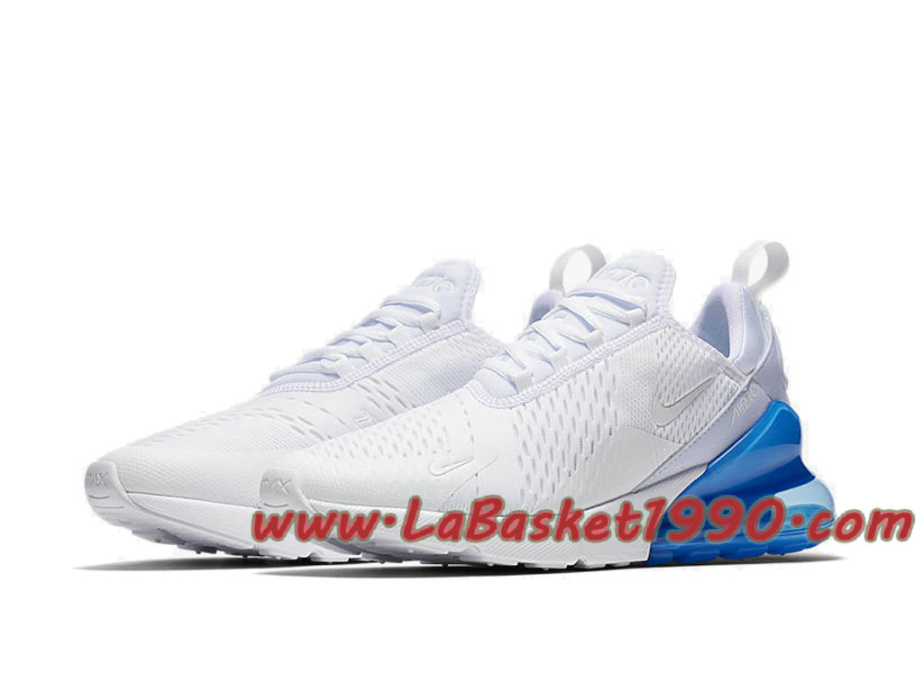Nike Air Max 270 Chaussures Officiel 2018 Pas Cher Pour Homme Blanc ... ... Nike Air Max 270 Chaussures Officiel 2018 Pas Cher Pour Homme Blanc Bleu AH8050-105 ...