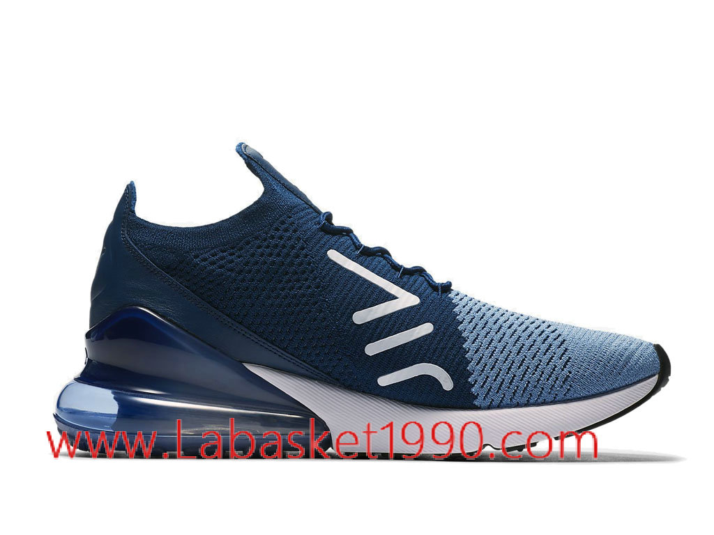 Nike Air Max 270 Flyknit Chaussures de Running Nike Pas Cher Pour ... ... Nike Air Max 270 Flyknit Chaussures de Running Nike Pas Cher Pour Homme Bleu Noir AO1023 ...