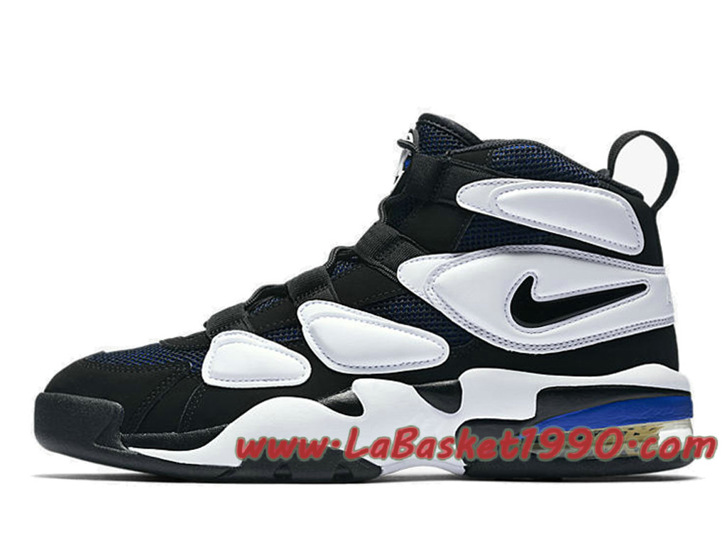 nike uptempo noir et blanc