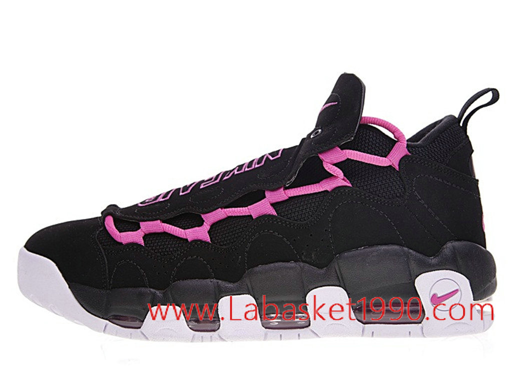 basket nike noir et rose