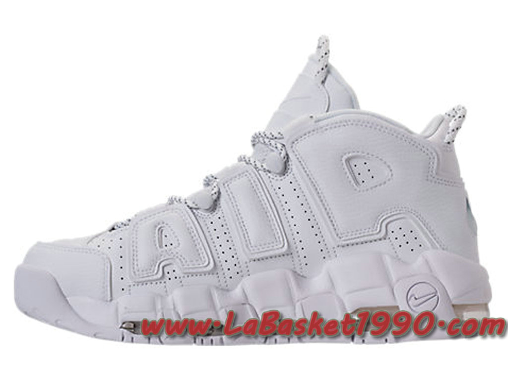 nike uptempo 96 femme blanche