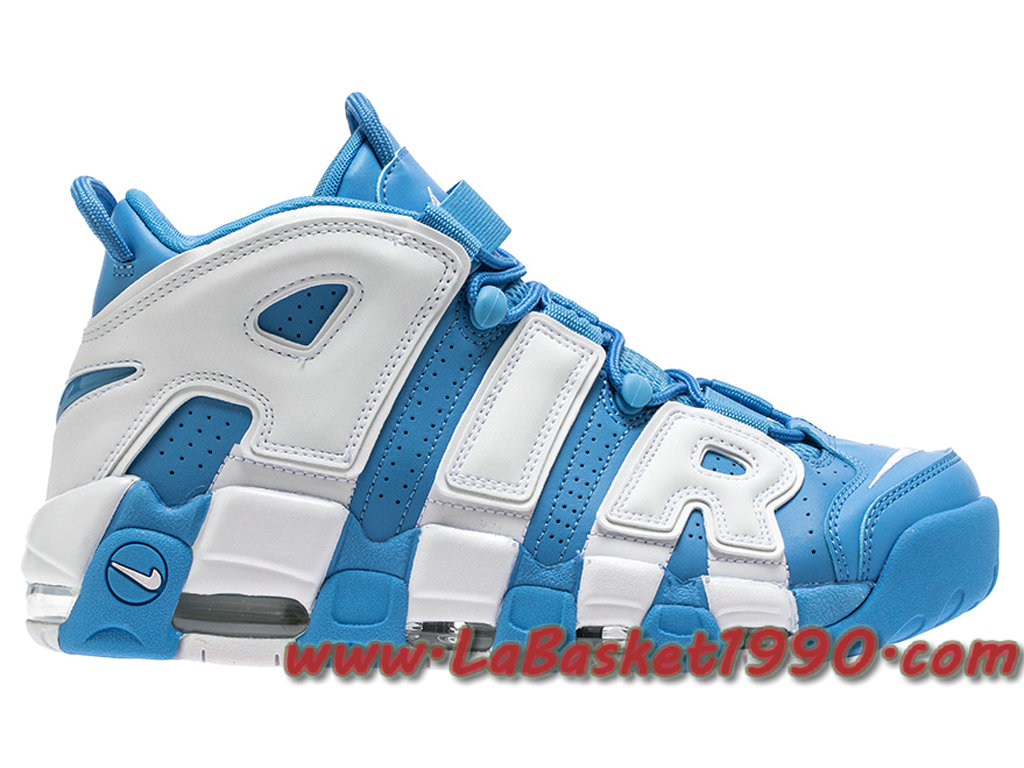 nike uptempo 96 homme blanche