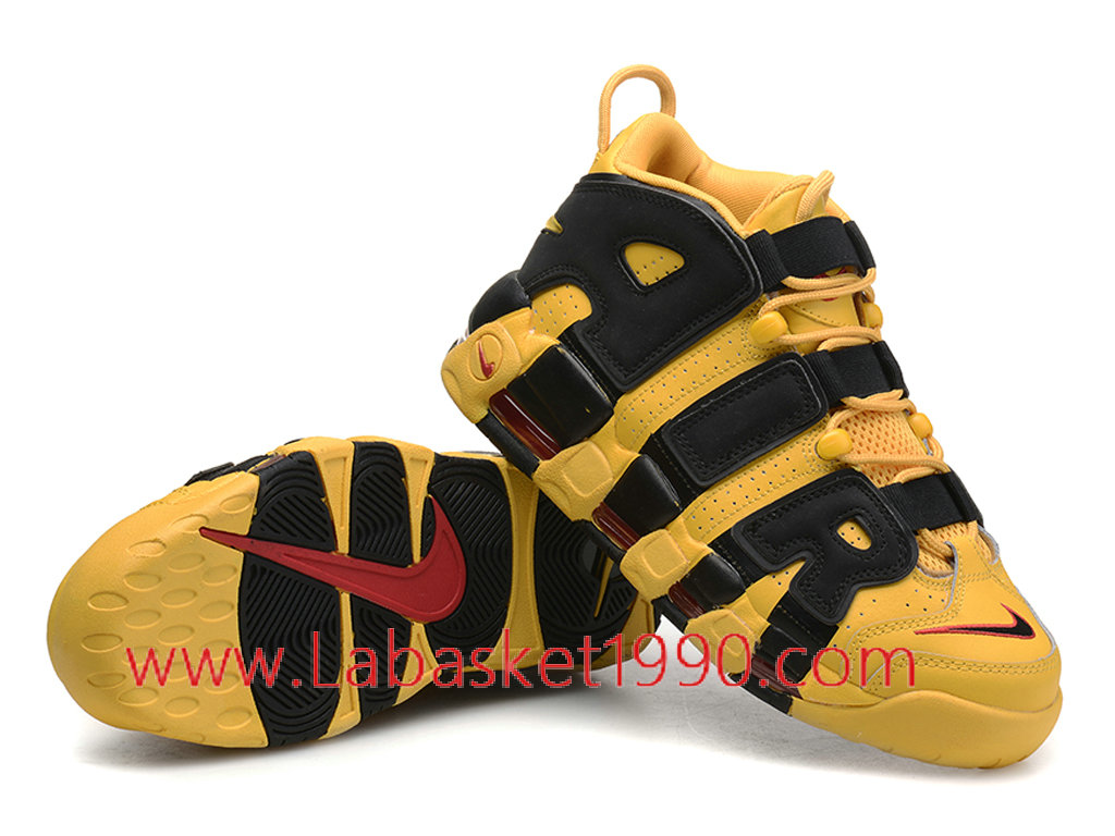 nike air uptempo femme jaune