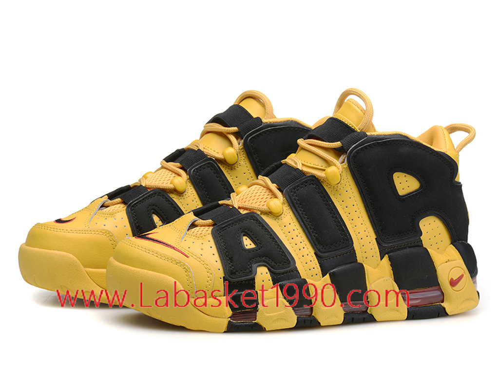 nike uptempo 96 jaune