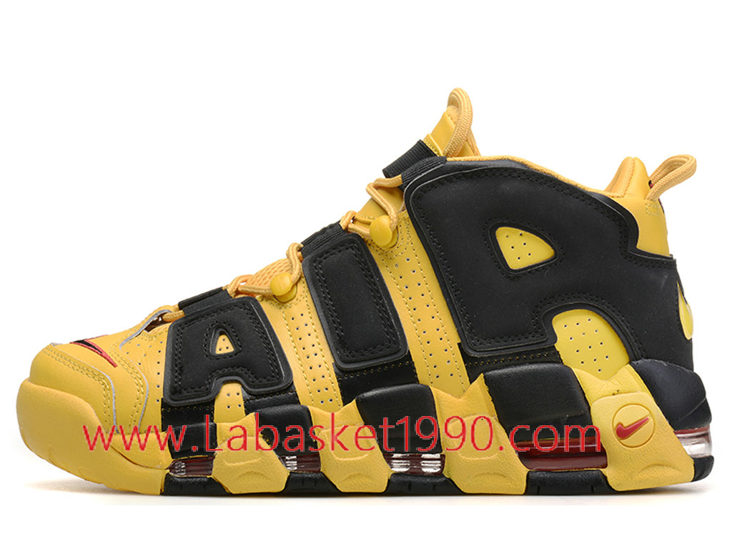 nike air uptempo homme jaune