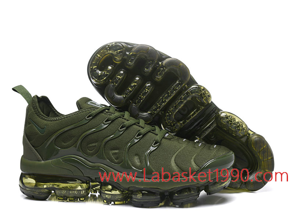 nike air vapormax plus homme verte