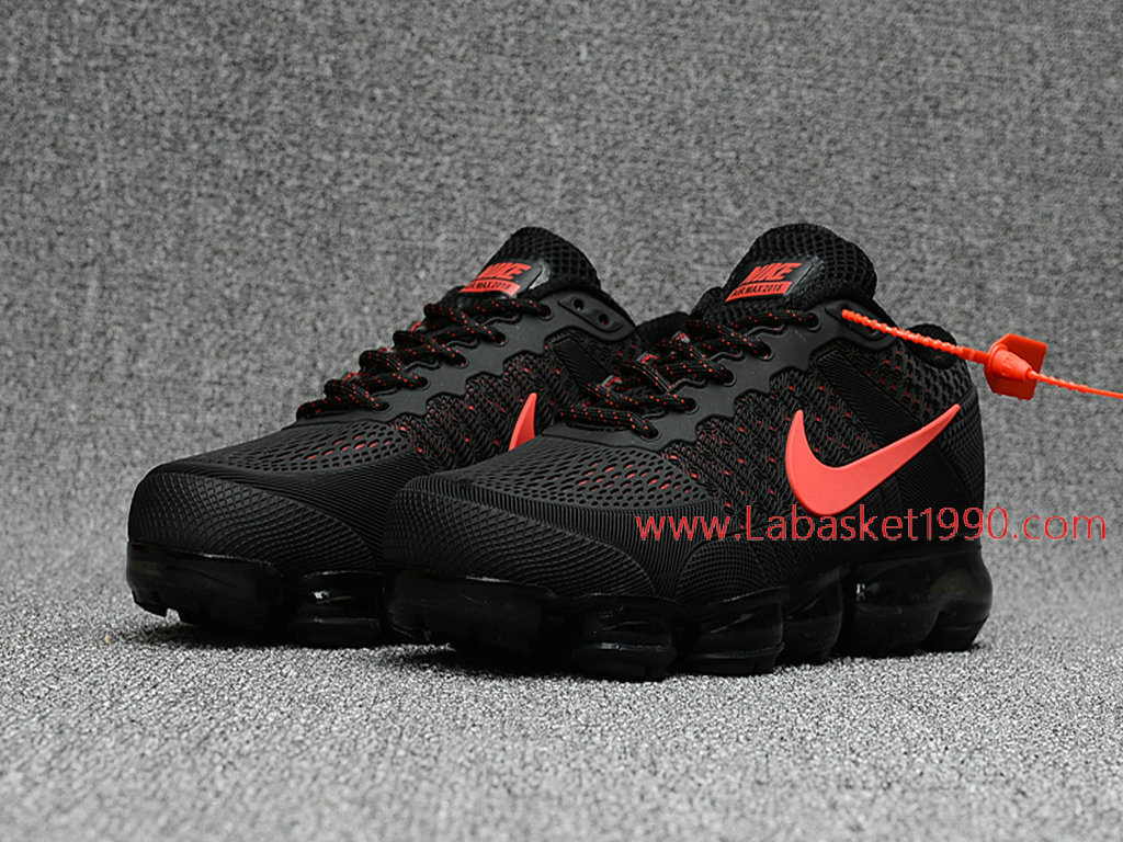 Officiel Nike Air Max 2018 Chaussures Nike VaporMax Pas Cher Pour ... ... Officiel Nike Air Max 2018 Chaussures Nike VaporMax Pas Cher Pour Homme Noir Rose